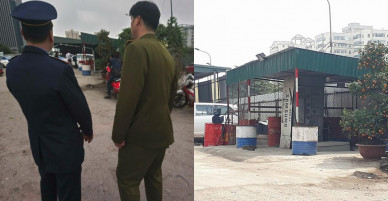 Niêm phong cây xăng dầu của Kumho Việt Thanh