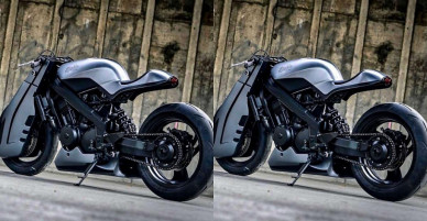 Honda BROS400 bản độ “cơn bão tương lai” hoành tráng