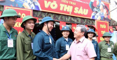 Thanh niên TP Hồ Chí Minh nô nức, tự hào thực hiện nhiệm vụ bảo vệ Tổ quốc