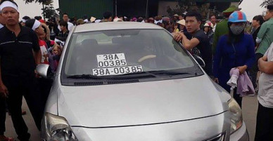 Phạt hành chính thượng úy lái xe biển giả trong vụ tai nạn chết người