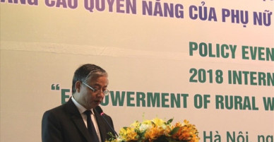 Tăng quyền năng cho phụ nữ nông thôn vì mục tiêu phát triển bền vững