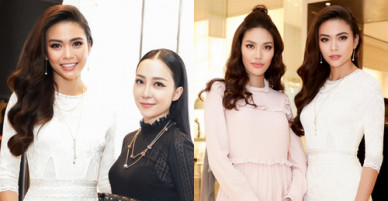 Mâu Thủy diện hàng hiệu, đọ thần thái với Lan Khuê, Linh Nga