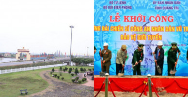 Xây dựng tượng đài chiến sĩ Công an nhân dân vũ trang bảo vệ giới tuyến