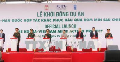 Việt Nam – Hàn Quốc hợp tác khắc phục hậu quả bom mìn sau chiến tranh