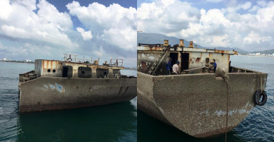 Ngổn ngang xác tàu “khủng” ở vịnh Quy Nhơn: Bao giờ được giải cứu?