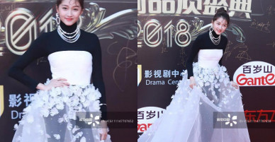 Ảnh sự kiện không photoshop: Dương Mịch lộ dấu hiệu tuổi tác, bị đàn chị hơn 8 tuổi “vượt mặt”