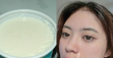 Ăn sữa chua nhân tiện lấy để thoa lên mặt, cô gái bất ngờ khi làn da “lột xác” trắng mịn, căng mướt trẻ ra cả 10 tuổi