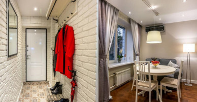 Căn hộ 54m2 hai phòng ngủ rộng và đẹp đến khó tin