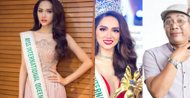 Phản ứng của Hương Giang Idol khi được nghệ sĩ Trung Dân chúc mừng