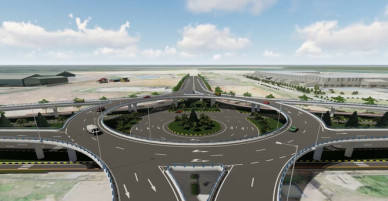 Nút giao thông 2 tầng ở Quảng Nam hoàn thành trong năm - VnExpress