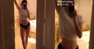 Không photoshop, Kendall Jenner vẫn có đôi chân dài nuột nà mà mọi cô gái mơ ước