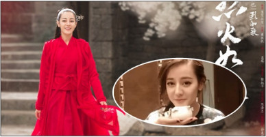 Chậm trend một chút, Địch Lệ Nhiệt Ba vẫn khiến netizen phát cuồng vì quá dễ thương và xinh xuất sắc