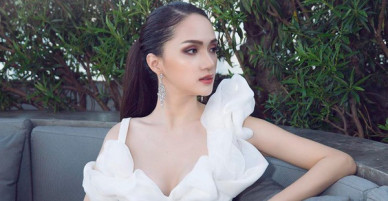 Vừa trở lại Thái Lan, Hoa hậu Hương Giang đã đốn tim fan với nhan sắc kiêu sa, lộng lẫy