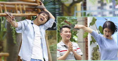 Hoài Lâm sợ chết khiếp trước mẹ vợ Trang Trần trong phim mới