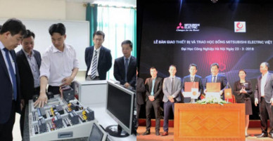 Trường ĐH Công nghiệp Hà Nội nhận tài trợ thiết bị giá trị từ doanh nghiệp
