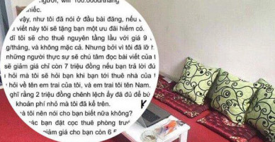 Bậc thầy của marketing: Quảng cáo cho thuê nhà mà mềm mại như một áng thơ
