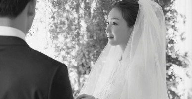 Ảnh cưới hiếm hoi của mỹ nhân Bản tình ca mùa đông Choi Ji Woo