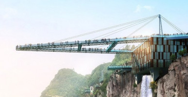 Công viên có đủ trò làm khách dựng tóc gáy ở Trung Quốc