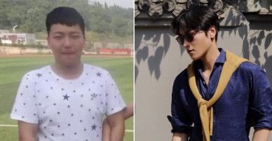 Vì crush, chàng trai Trung Quốc quyết tâm giảm 25kg hóa nam thần