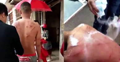 Chú rể bị lột trần, đánh đập rồi xát muối vào vết thương giữa đám cưới