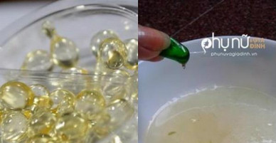 Kết hợp với 3 thứ này là cách dùng Vitamin E trị mụn, xóa mờ nám, dưỡng trắng da hiệu quả nhất