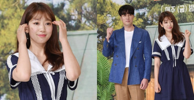 Park Shin Hye mặt tròn xoe đáng yêu, cực rạng rỡ trong lần đầu xuất hiện sau tin hẹn hò
