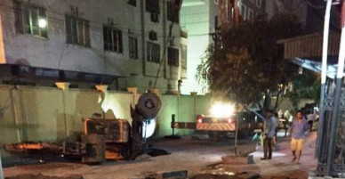 Hố tử thần 70m2 ở Quảng Ninh nuốt cả người lẫn máy xúc