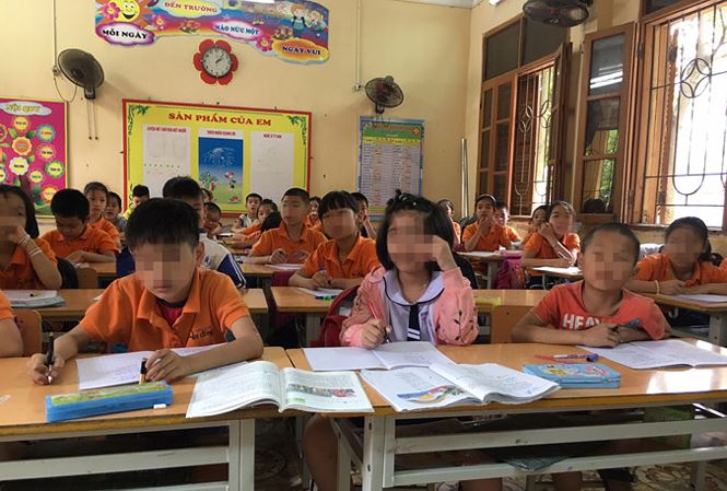 nước giặt giẻ lau bảng, trường tiểu học An Đồng, cô giáo bất nhân, Tin8, bạo lực học đường