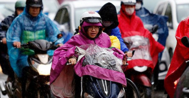 Không khí lạnh áp sát, Hà Nội rét 15-17 độ kèm mưa dông
