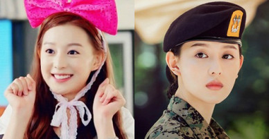Nhan sắc của trung úy Kim Ji Won trên màn ảnh qua 10 năm