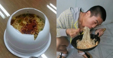 Những kiểu ăn mỳ tôm ‘bá đạo’ nhất trên thế giới