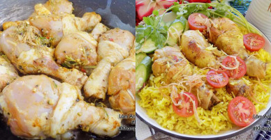 [Chế biến] – Cơm gà cà ri vừa nhanh vừa tiện cho những ai ít có thời gian vào bếp