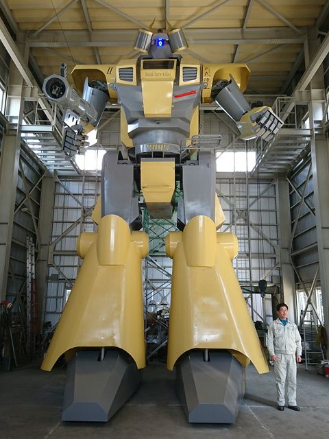 ước mơ, tin8, chế tạo, robo khổng lồ, Nhật Bản, Gundam,