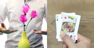 10 trò ảo thuật đơn giản giúp bố mẹ thư giãn cùng bé
