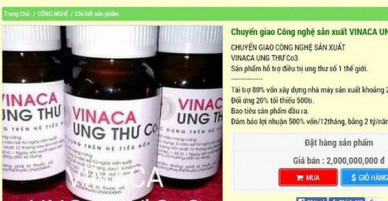 Thuốc ung thư từ bột than tre: Doanh nghiệp làm thuốc giả từng được vinh danh thương hiệu hàng đầu Việt Nam