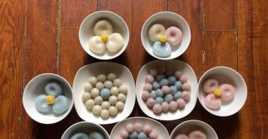 Chùm ảnh: Bánh trôi bánh chay đủ màu sắc hình dạng của 500 chị em khéo tay hay làm