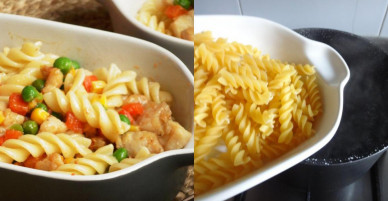 [Chế biến] – Cuối tuần trổ tài làm nui xào thập cẩm mời cả nhà ăn sáng siêu ngon