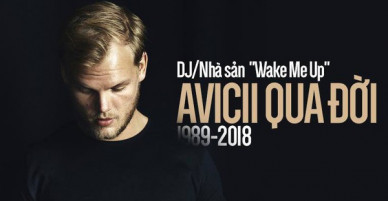 SỐC: DJ nổi tiếng Avicii bất ngờ qua đời ở tuổi 28