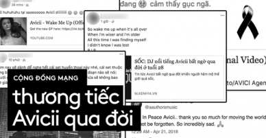 Cộng đồng mạng Việt và cả thế giới bày tỏ nỗi đau xót trước sự ra đi đột ngột của Avicii
