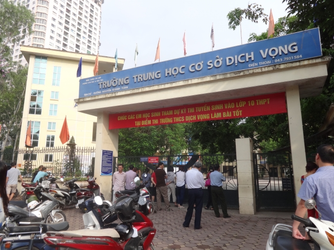 thi tuyển sinh, lớp 10, tin8, chùm ảnh, dự thi