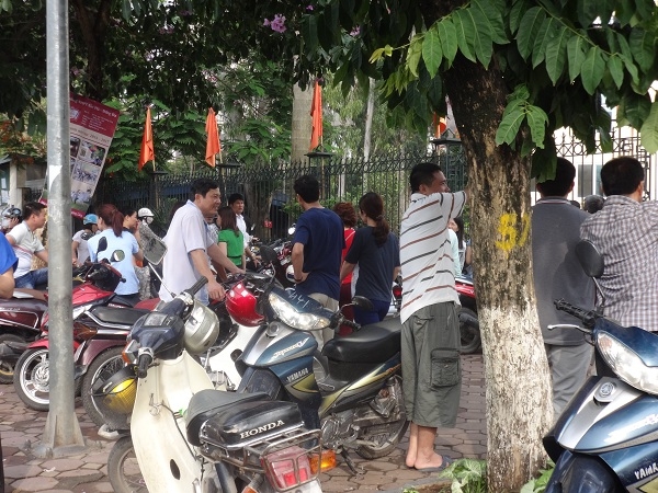 thi tuyển sinh, lớp 10, tin8, chùm ảnh, dự thi