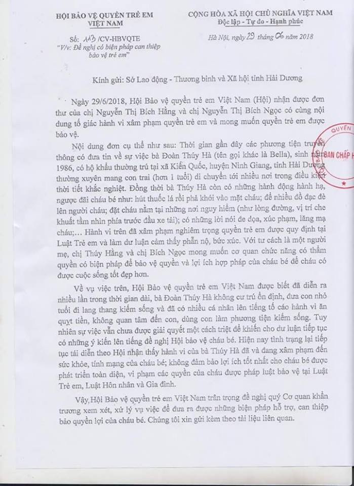 Bella, làm mẹ, ăn quỵt, bạo hành, chăm con, tin8, quyền trẻ em