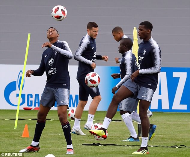 chuẩn bị, World Cup, World Cup 2018, Pháp, Uruguay, tin8, hình ảnh, thi đấu, vòng tứ kết