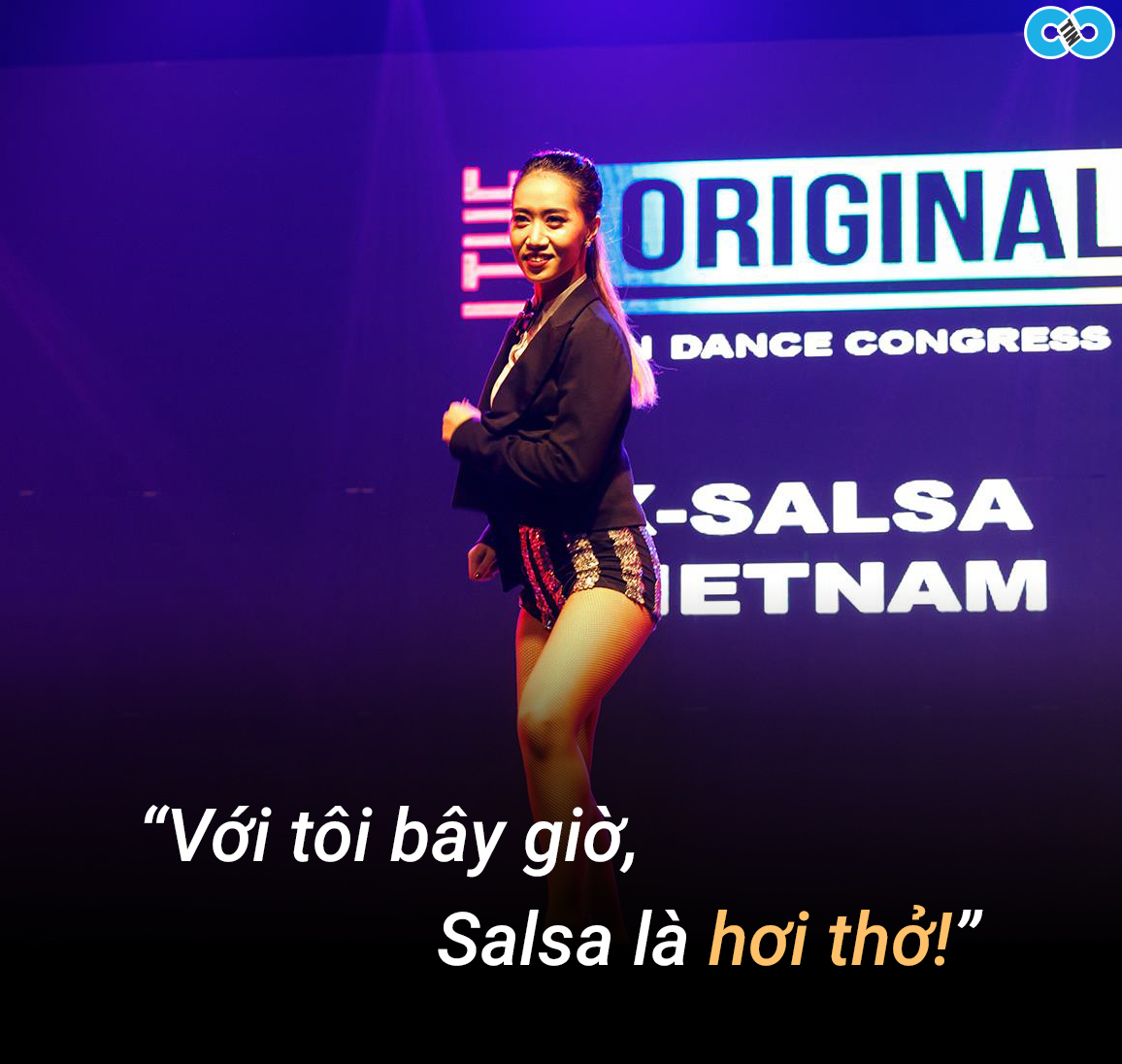 nhảy salsa, Sandy Phan, clip hot, Sài Gòn