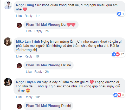 tin8, Mai Phương, status, cảm động, tri ân, cám ơn, Ốc Thanh Vân