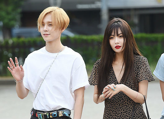 Hyuna, E'Dawn, hẹn hò, Cube Entertainment