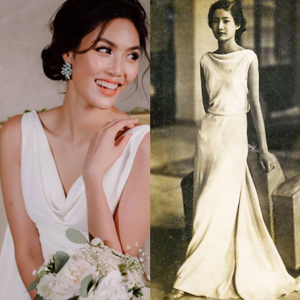 Lan Khuê, đám cưới, John Tuấn Nguyễn, váy cưới, thiết kế, Hacchic