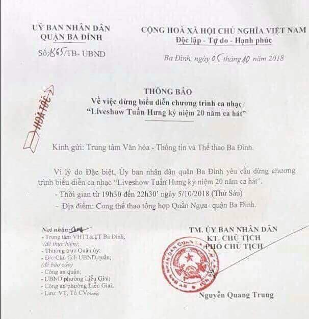 Tuấn Hưng, nhập viện, đêm nhạc ngựa hoang, hủy show, bồi thường, tin8