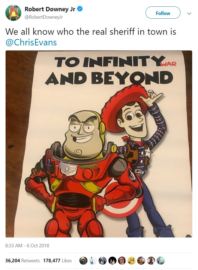 Chris Evans, Captain America, Marvel, tin8, siêu anh hùng, chia tay, Iron Man, Robert Dawney Jr., Toy Story