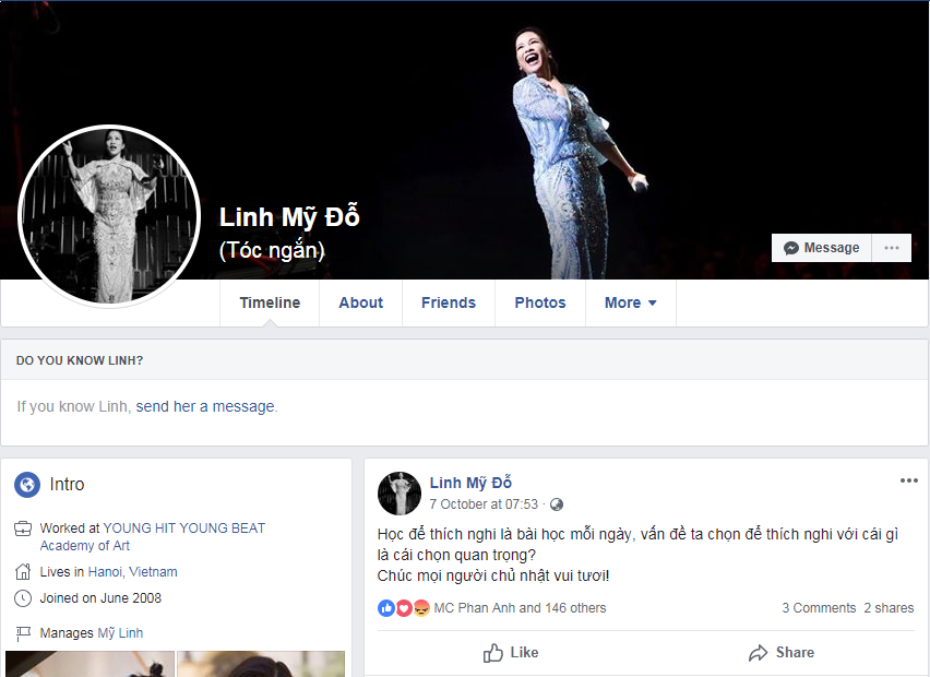 phát ngôn, gây sốc, Mỹ Linh, tin8, trạng thái, chia sẻ, Thủ Thiêm, tranh cãi